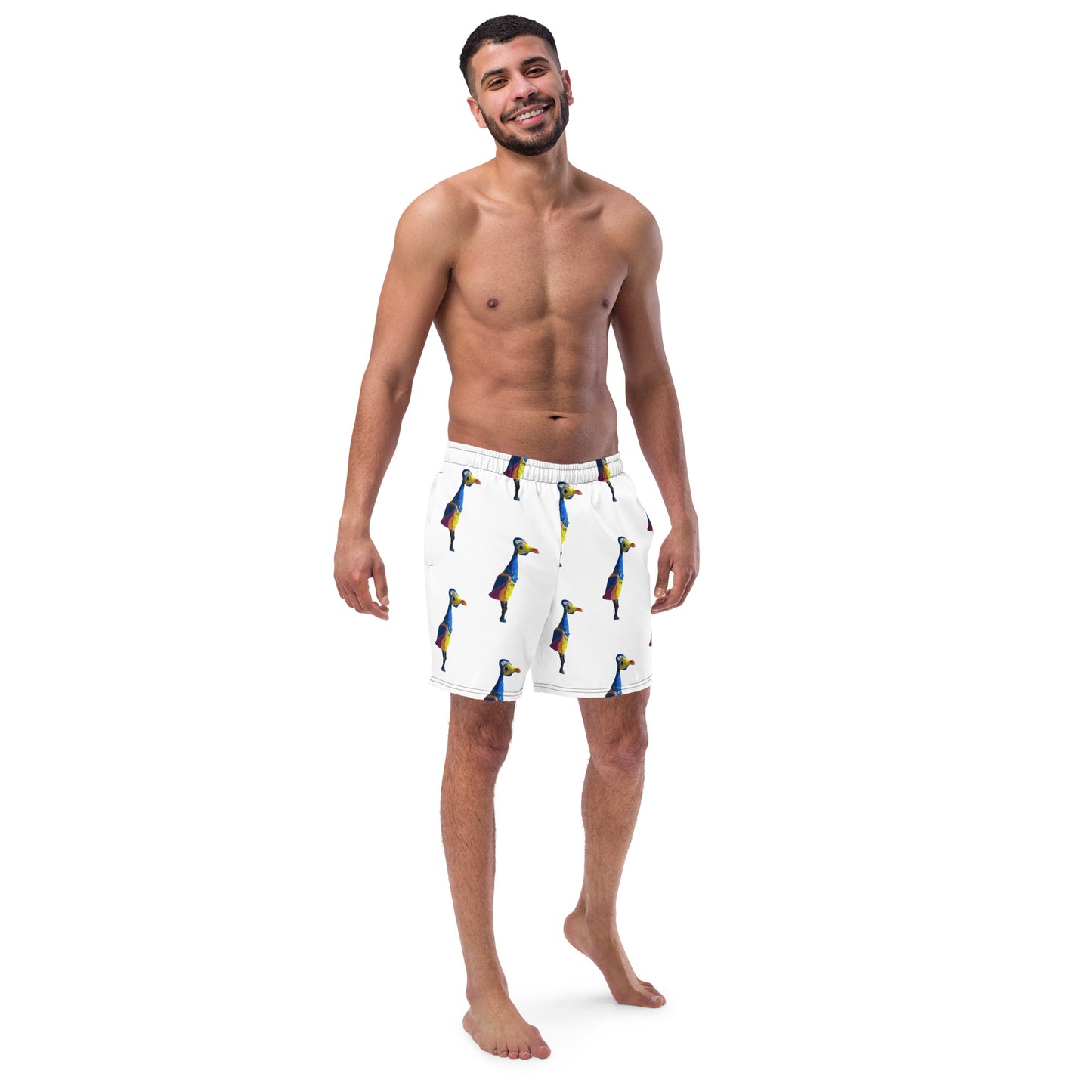 Bird Is Da Word Men's swim trunks