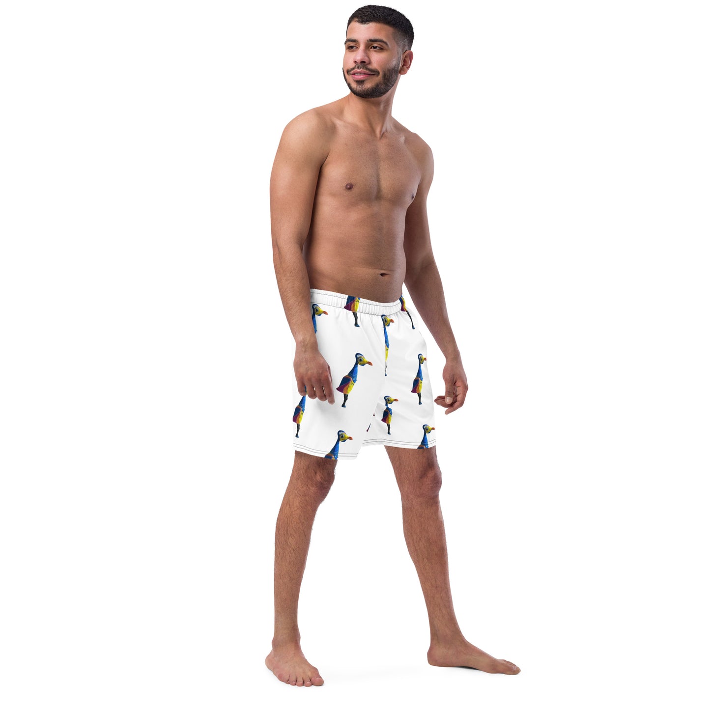 Bird Is Da Word Men's swim trunks