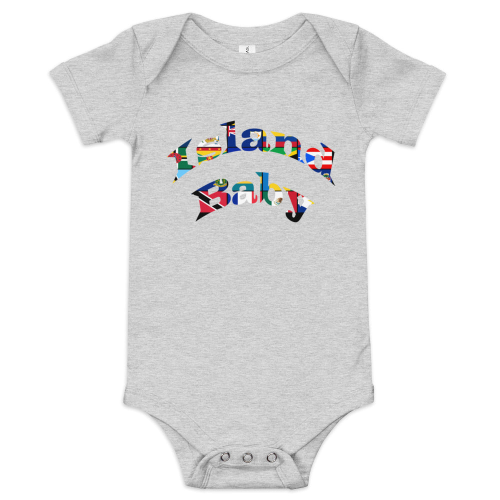 Island Baby short sleeve one piece