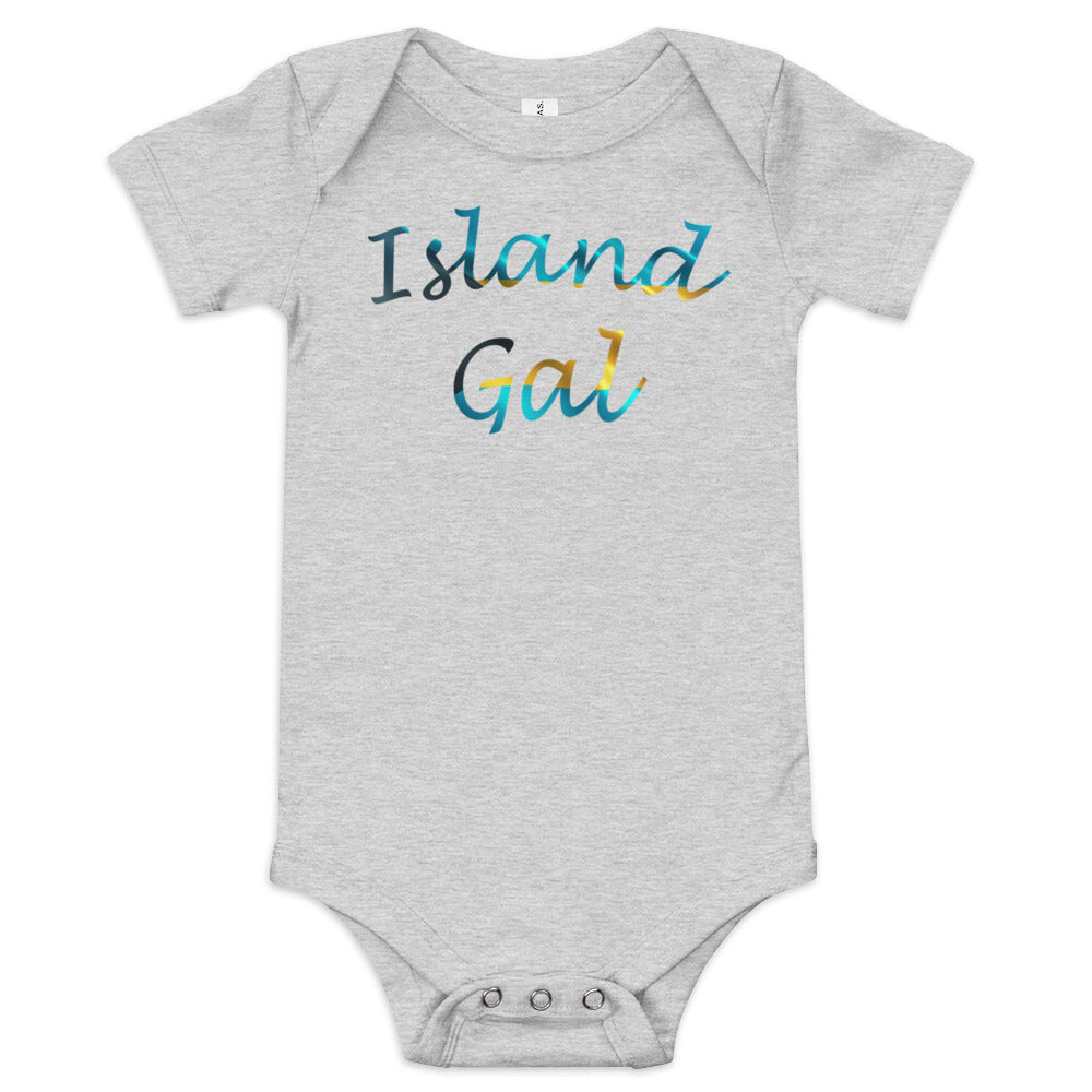 Island Gal short sleeve one piece