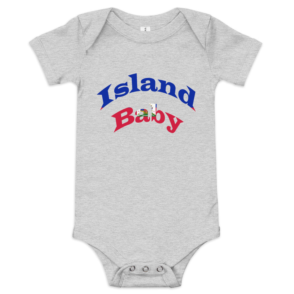 Haiti Island Baby short sleeve one piece
