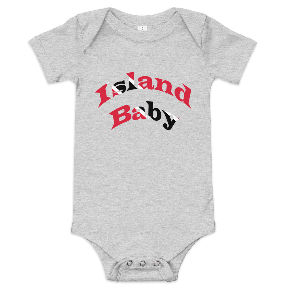 Trini Island Baby short sleeve one piece