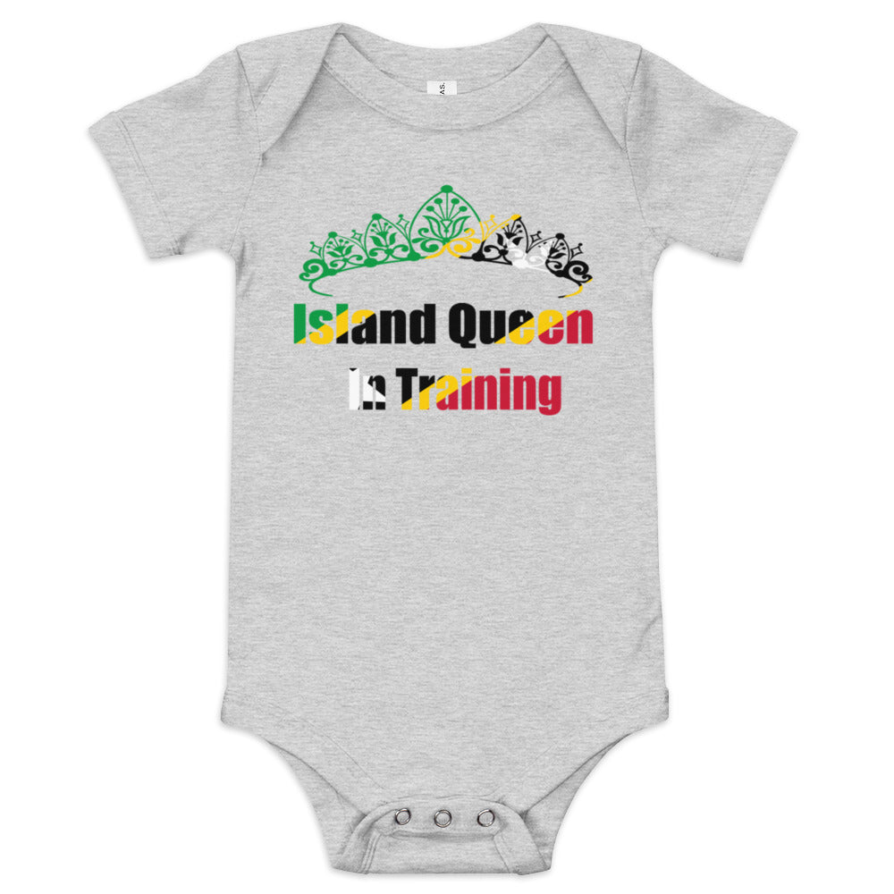 St. Kitts Island Queen In Training short sleeve one piece
