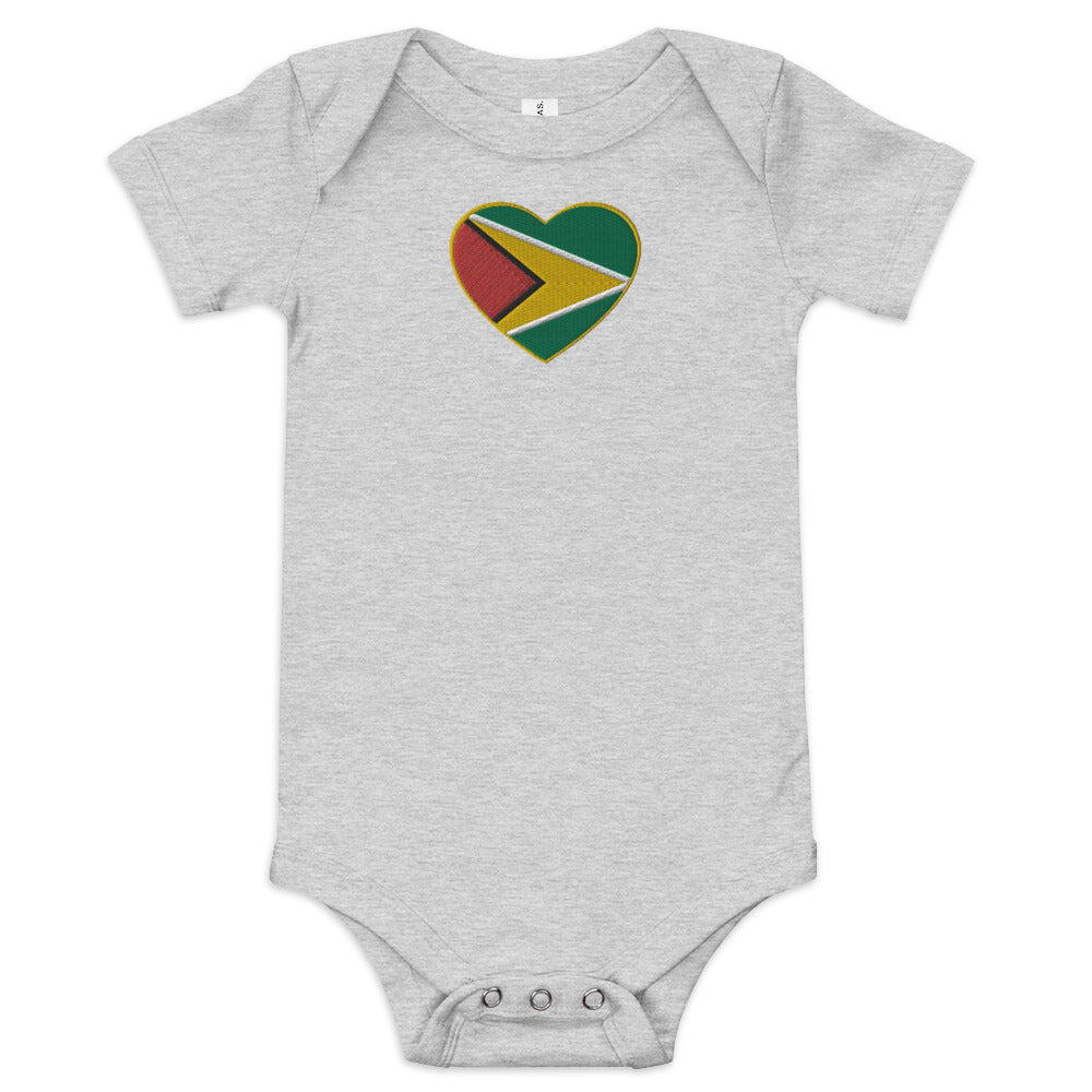 GuyHeart Embroidered short sleeve one piece