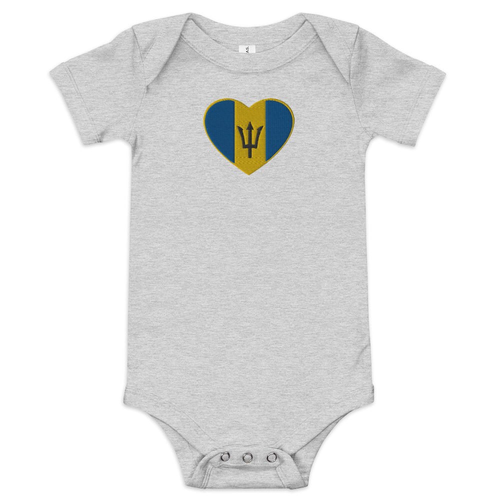 BajHeart Embroidered short sleeve one piece