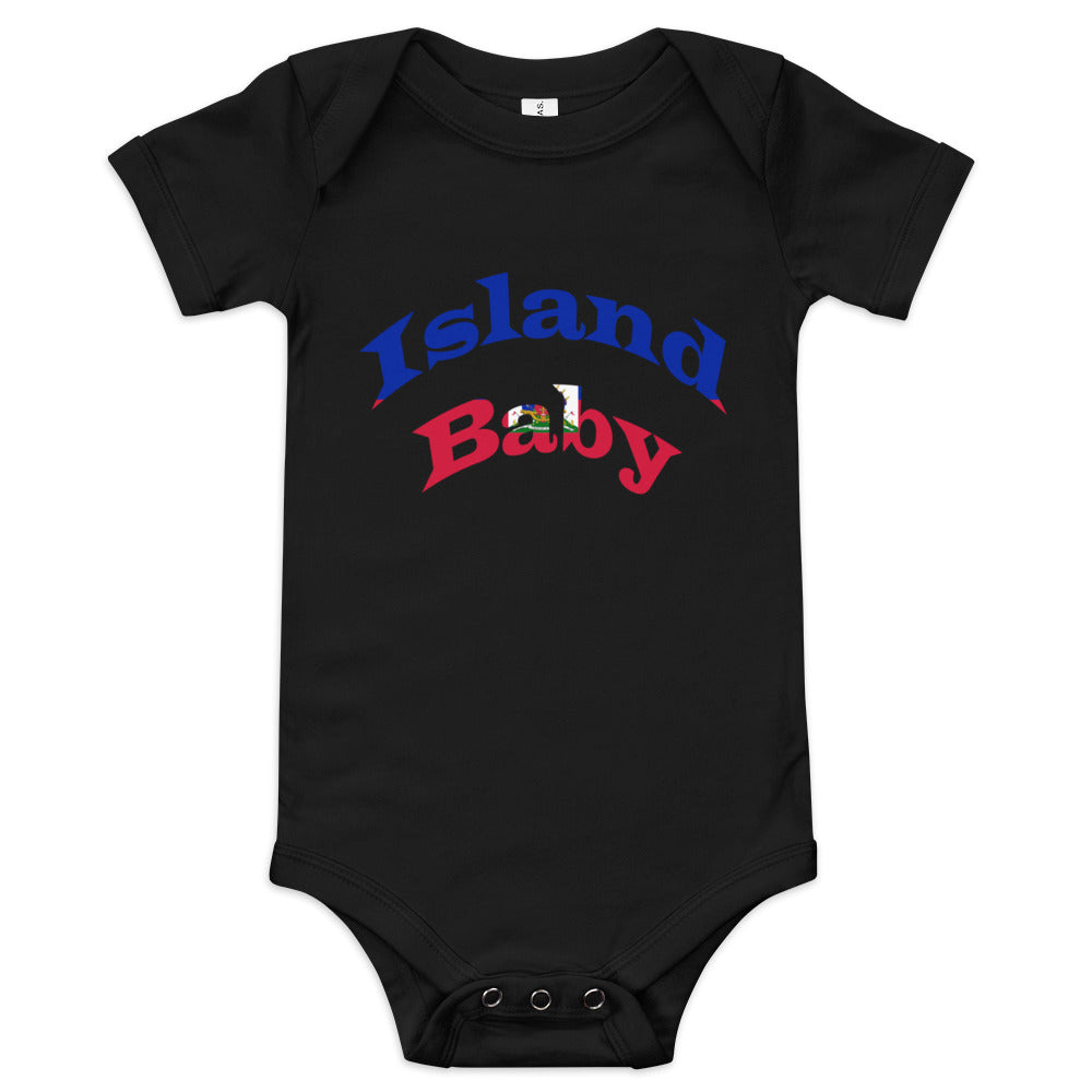 Haiti Island Baby short sleeve one piece