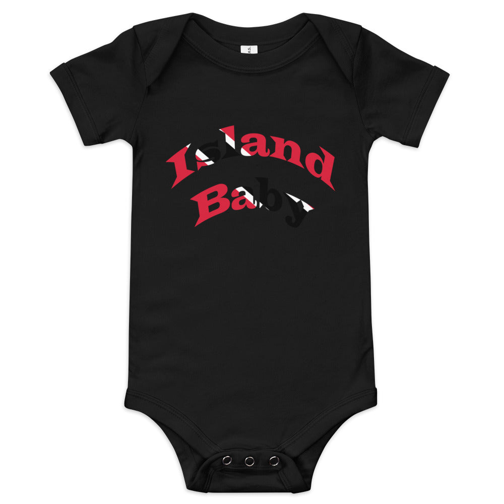 Trini Island Baby short sleeve one piece