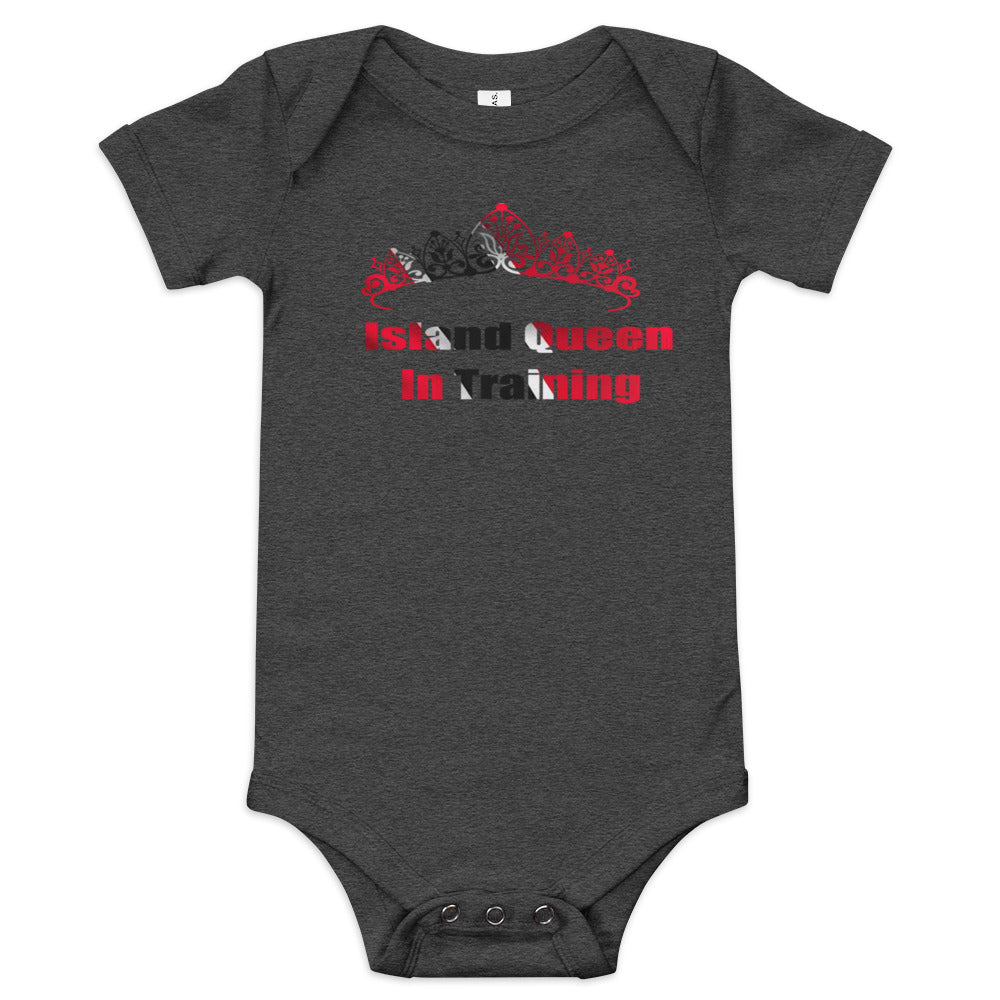 Trini Island Queen In Training short sleeve one piece