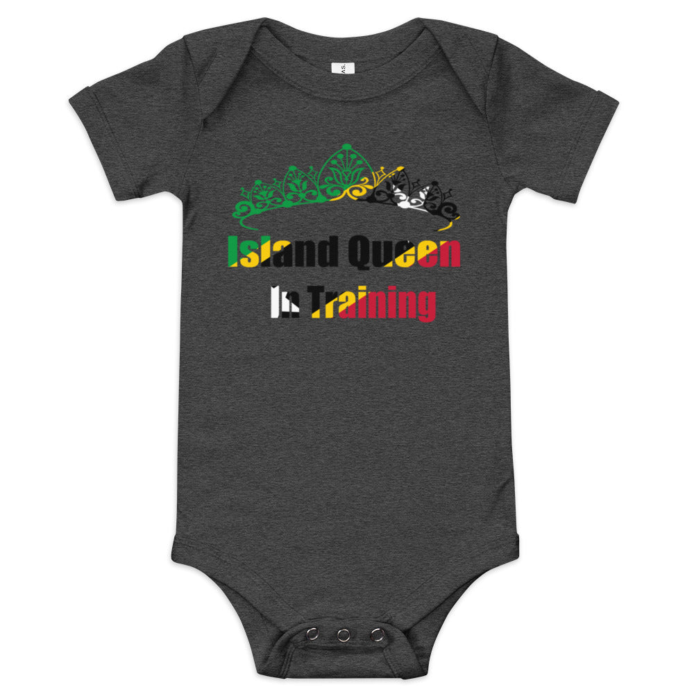 St. Kitts Island Queen In Training short sleeve one piece