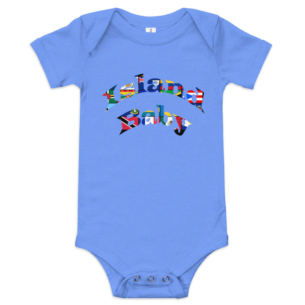 Island Baby short sleeve one piece