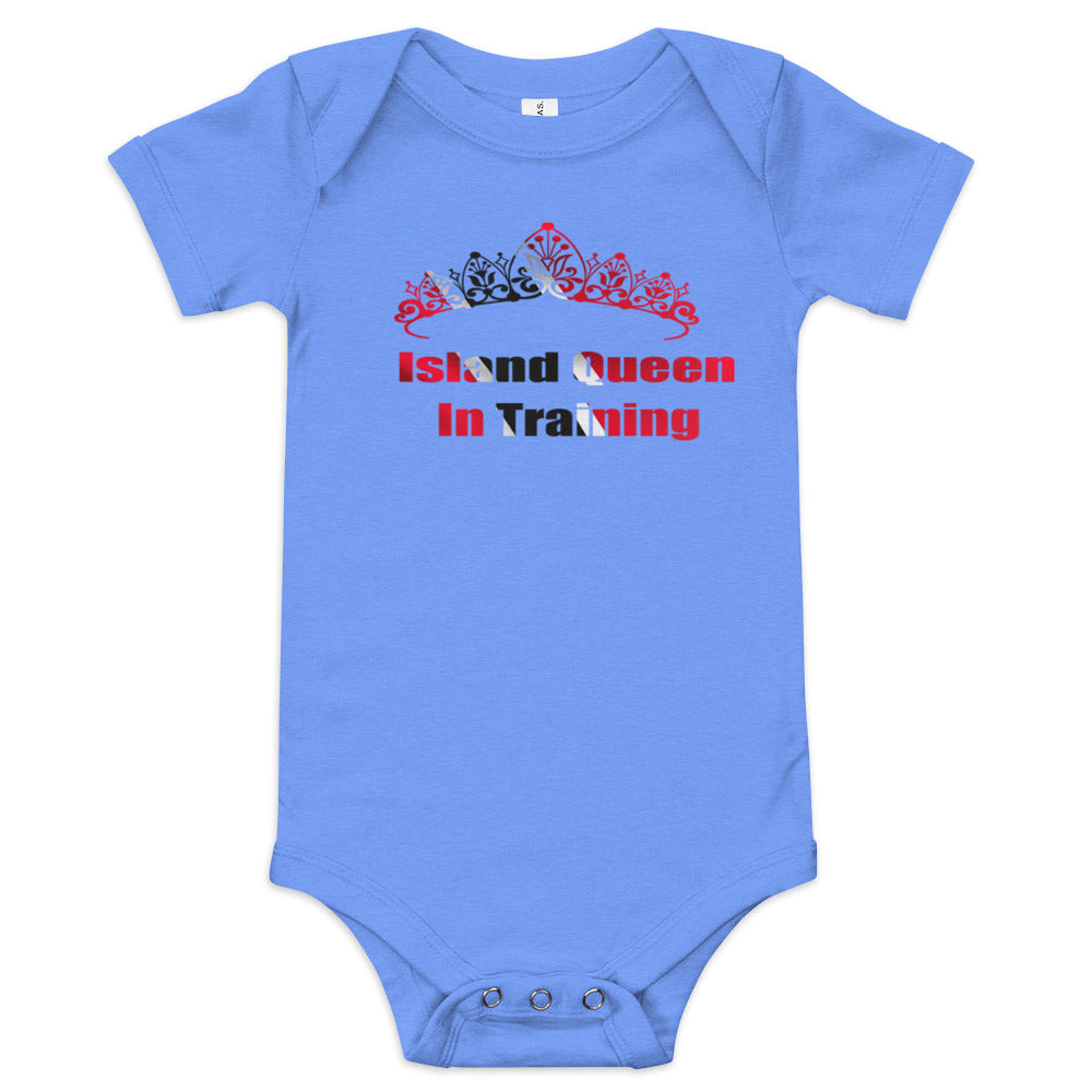 Trini Island Queen In Training short sleeve one piece