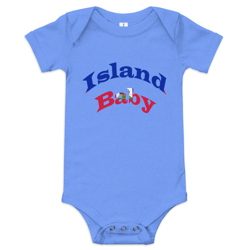 Haiti Island Baby short sleeve one piece