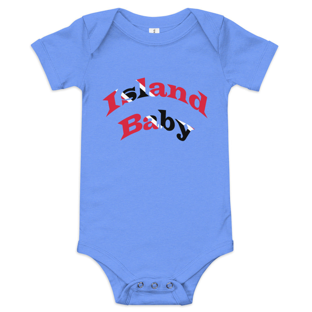 Trini Island Baby short sleeve one piece