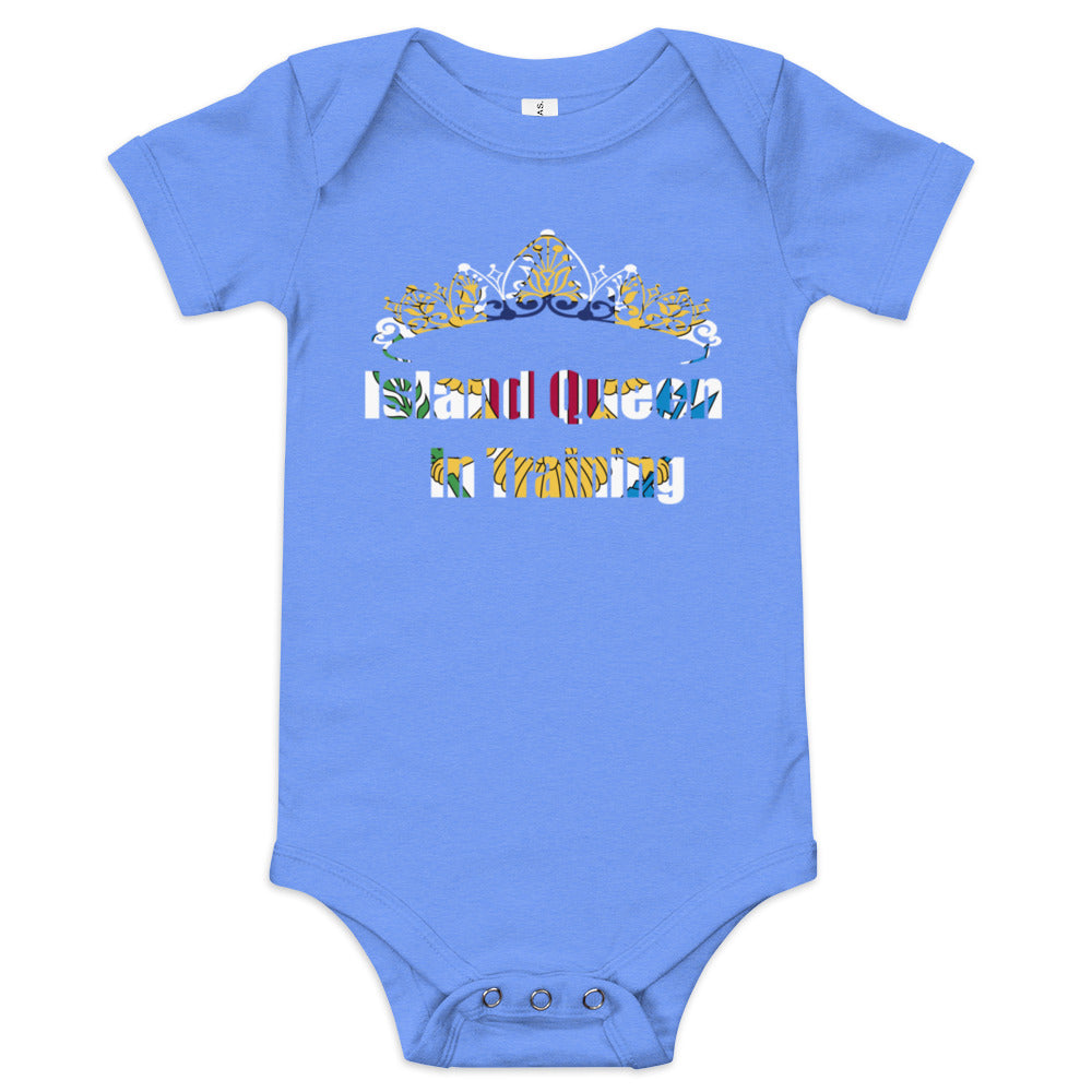 USVI Island Queen In Training short sleeve one piece