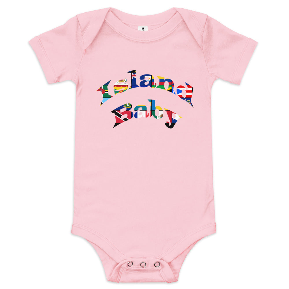 Island Baby short sleeve one piece