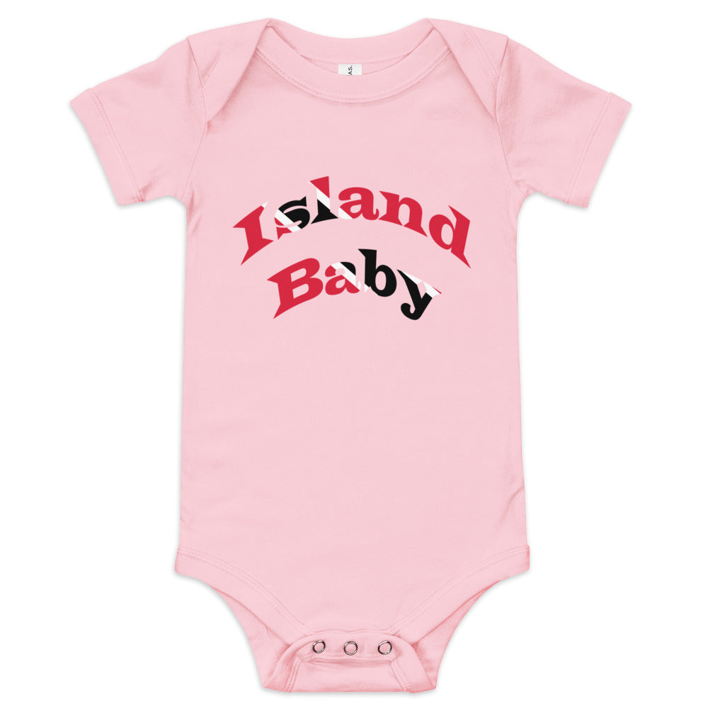 Trini Island Baby short sleeve one piece