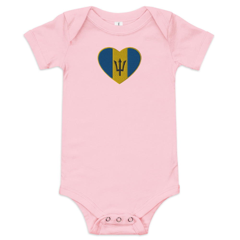 BajHeart Embroidered short sleeve one piece