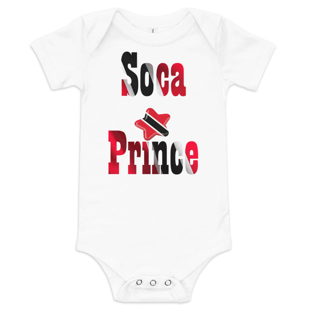 Soca Prince Baby short sleeve one piece