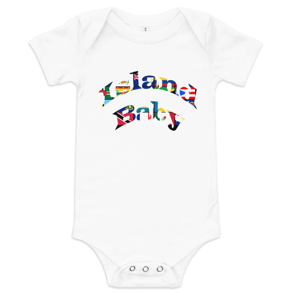 Island Baby short sleeve one piece