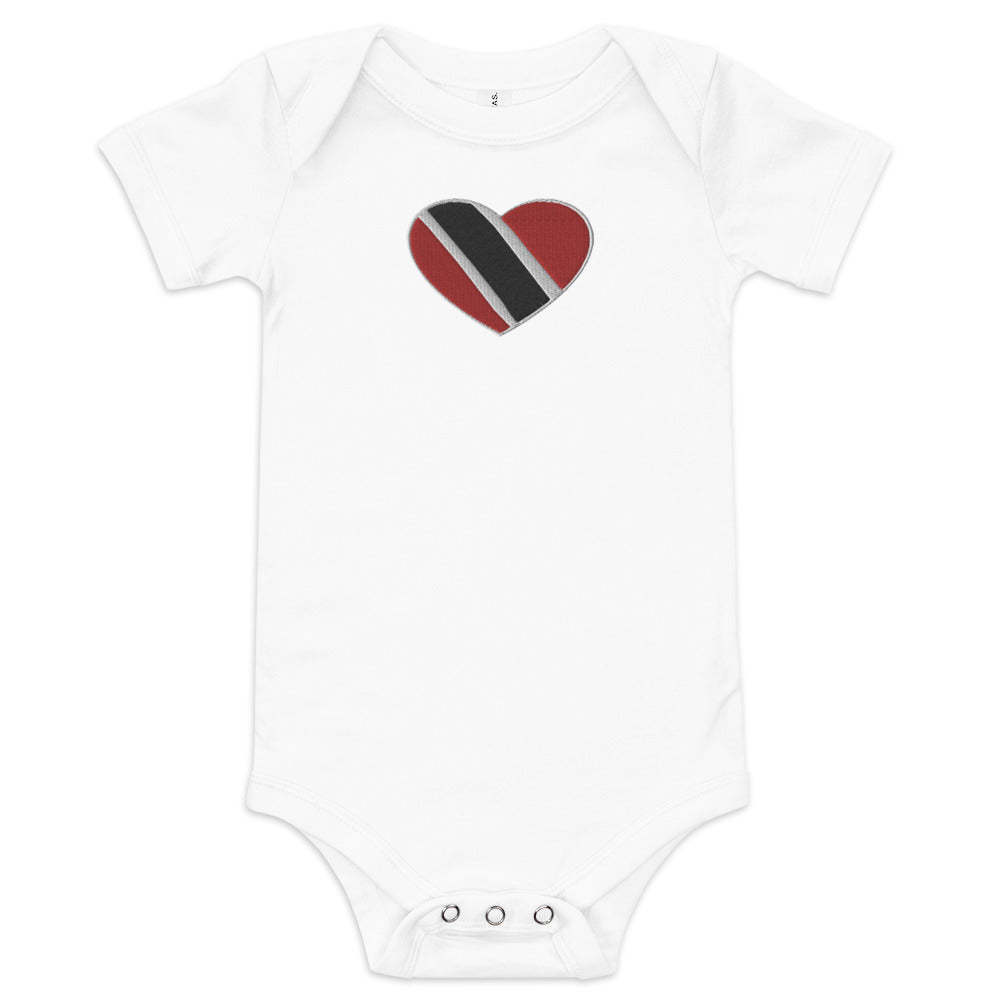 Triniheart Embroidered short sleeve one piece