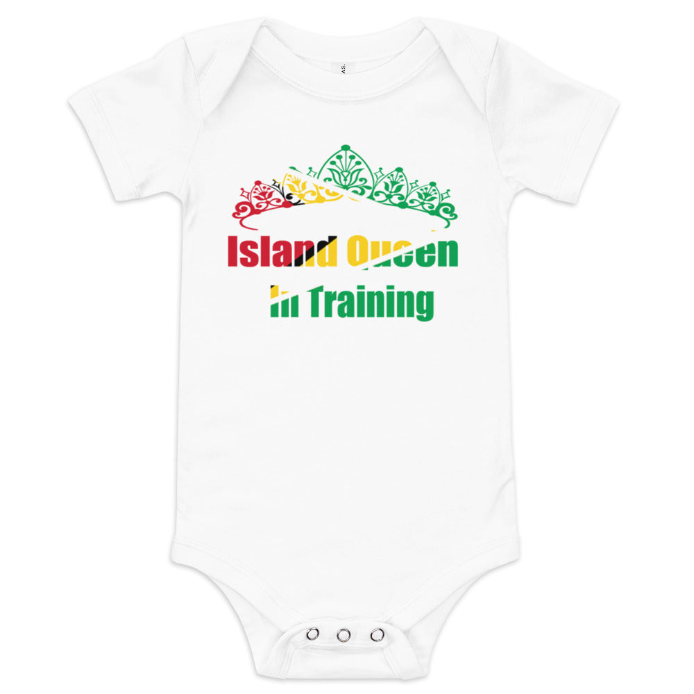 Guyana Island Queen In Training short sleeve one piece