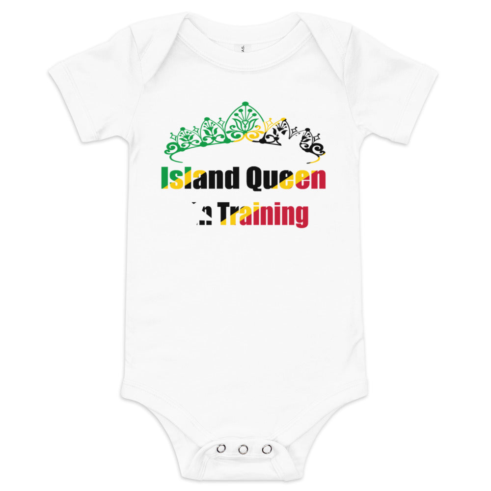 St. Kitts Island Queen In Training short sleeve one piece