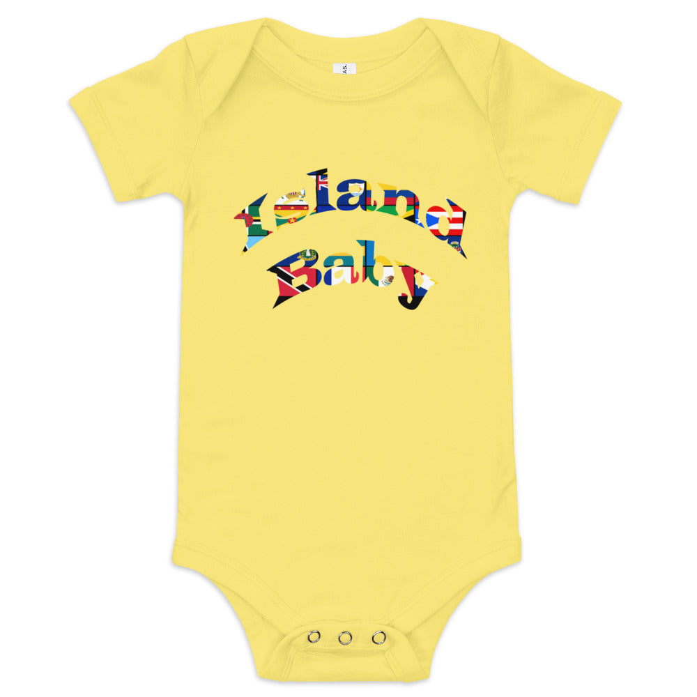 Island Baby short sleeve one piece