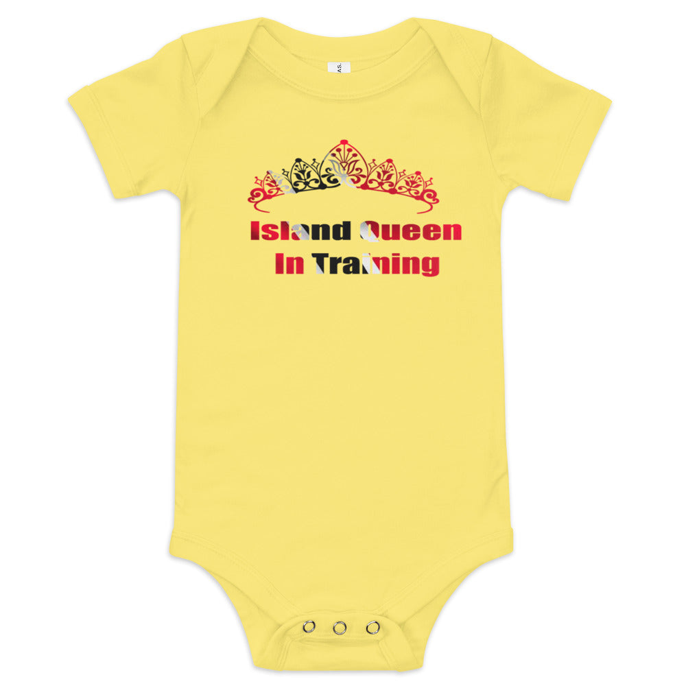 Trini Island Queen In Training short sleeve one piece