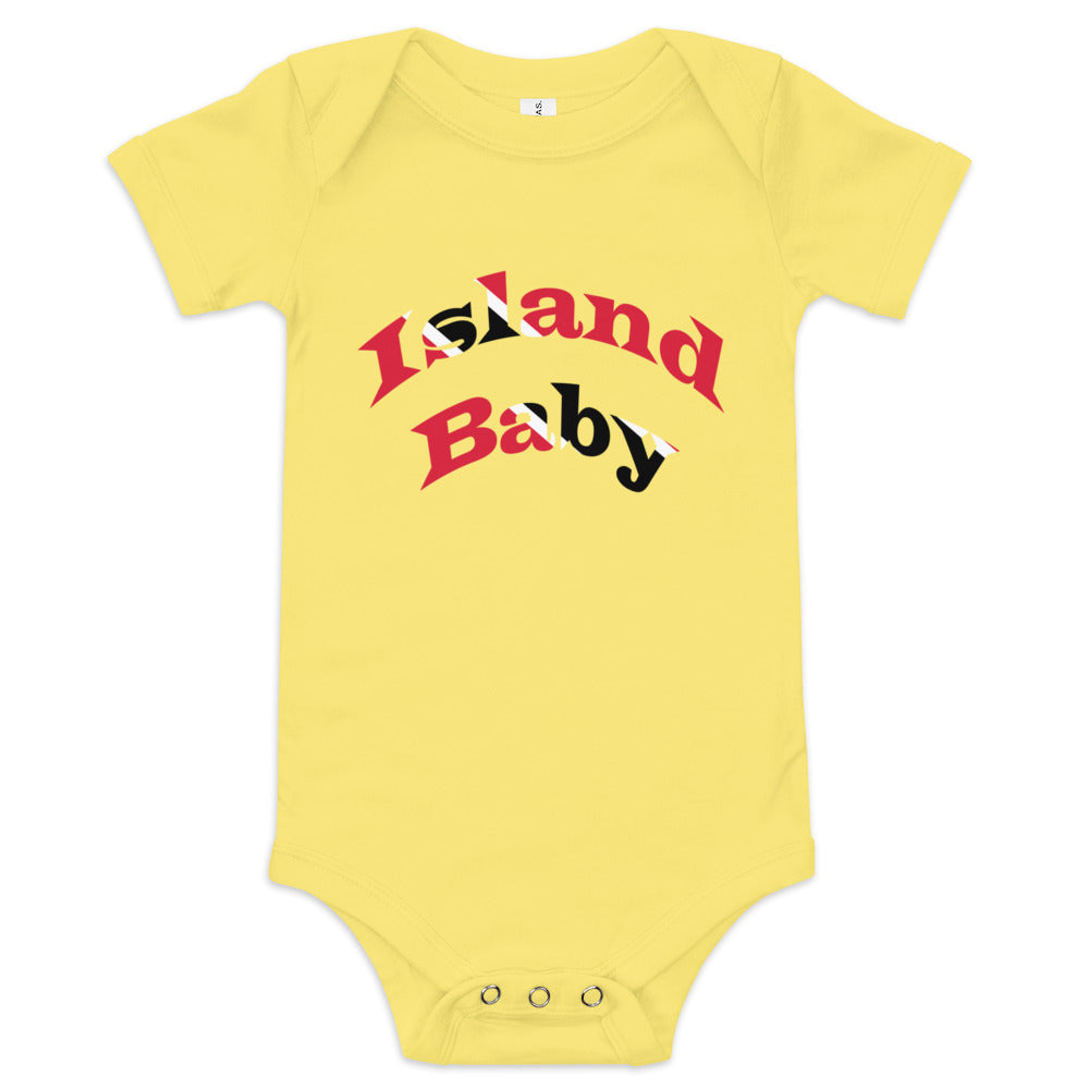 Trini Island Baby short sleeve one piece