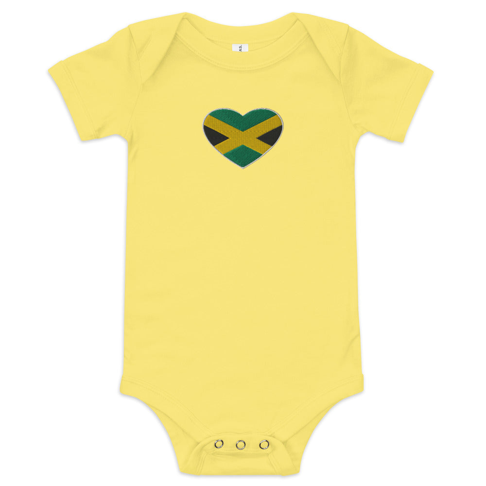 Jamheart Embroidered short sleeve one piece