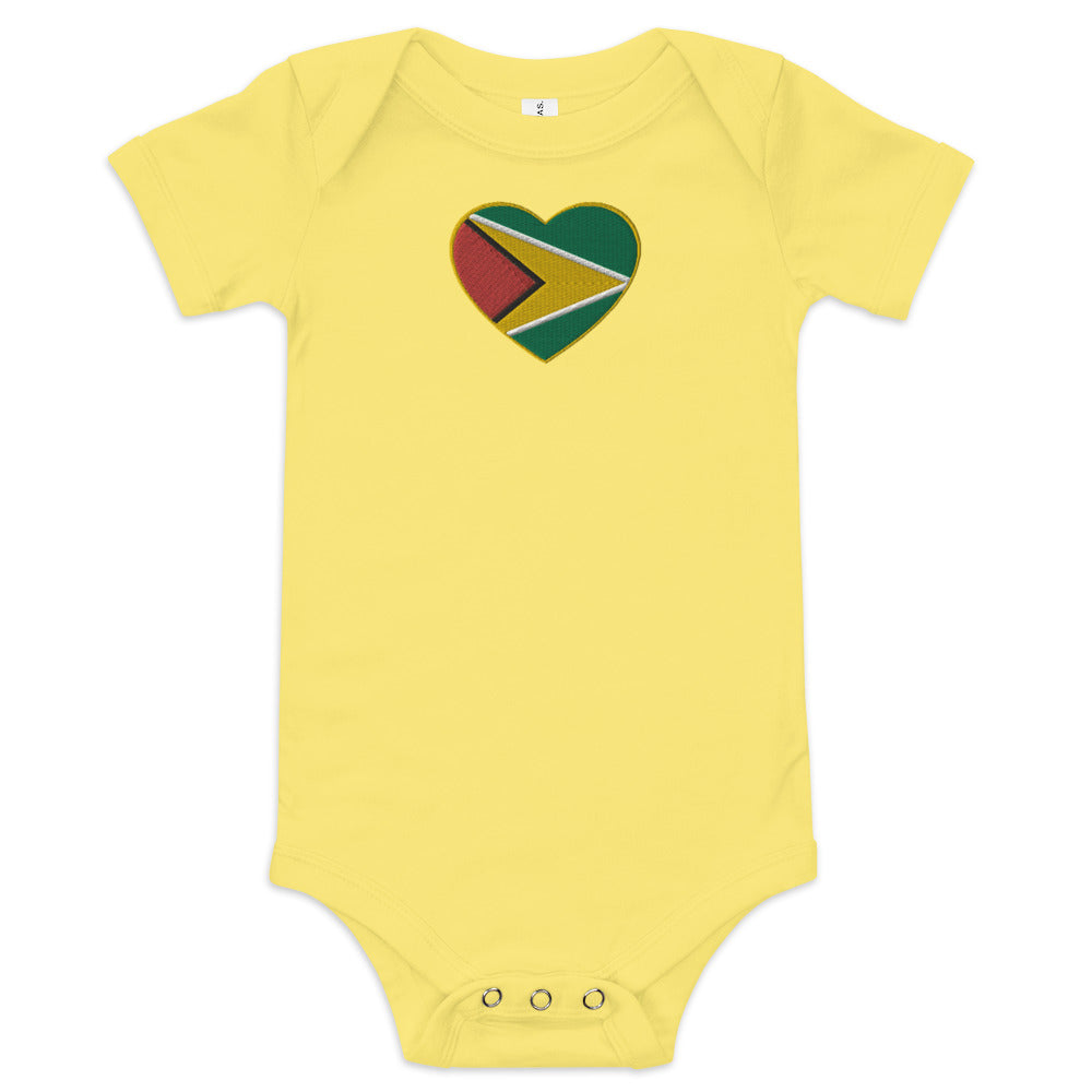 GuyHeart Embroidered short sleeve one piece