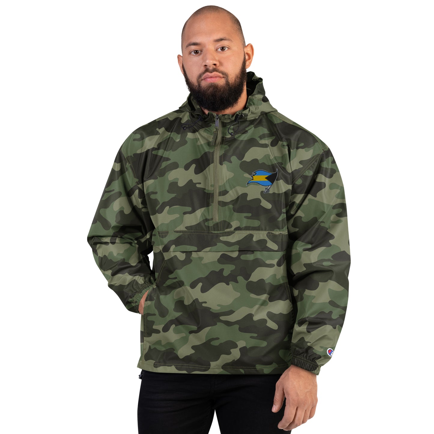 Swashbuckler Embroidered Champion Packable Jacket
