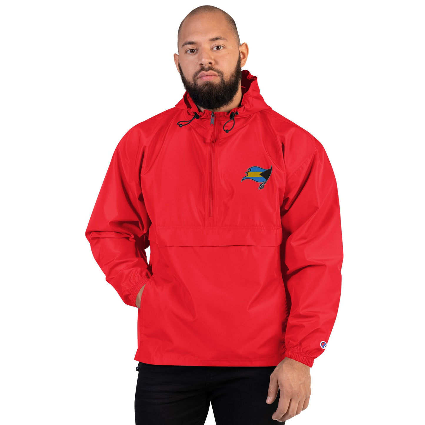 Swashbuckler Embroidered Champion Packable Jacket