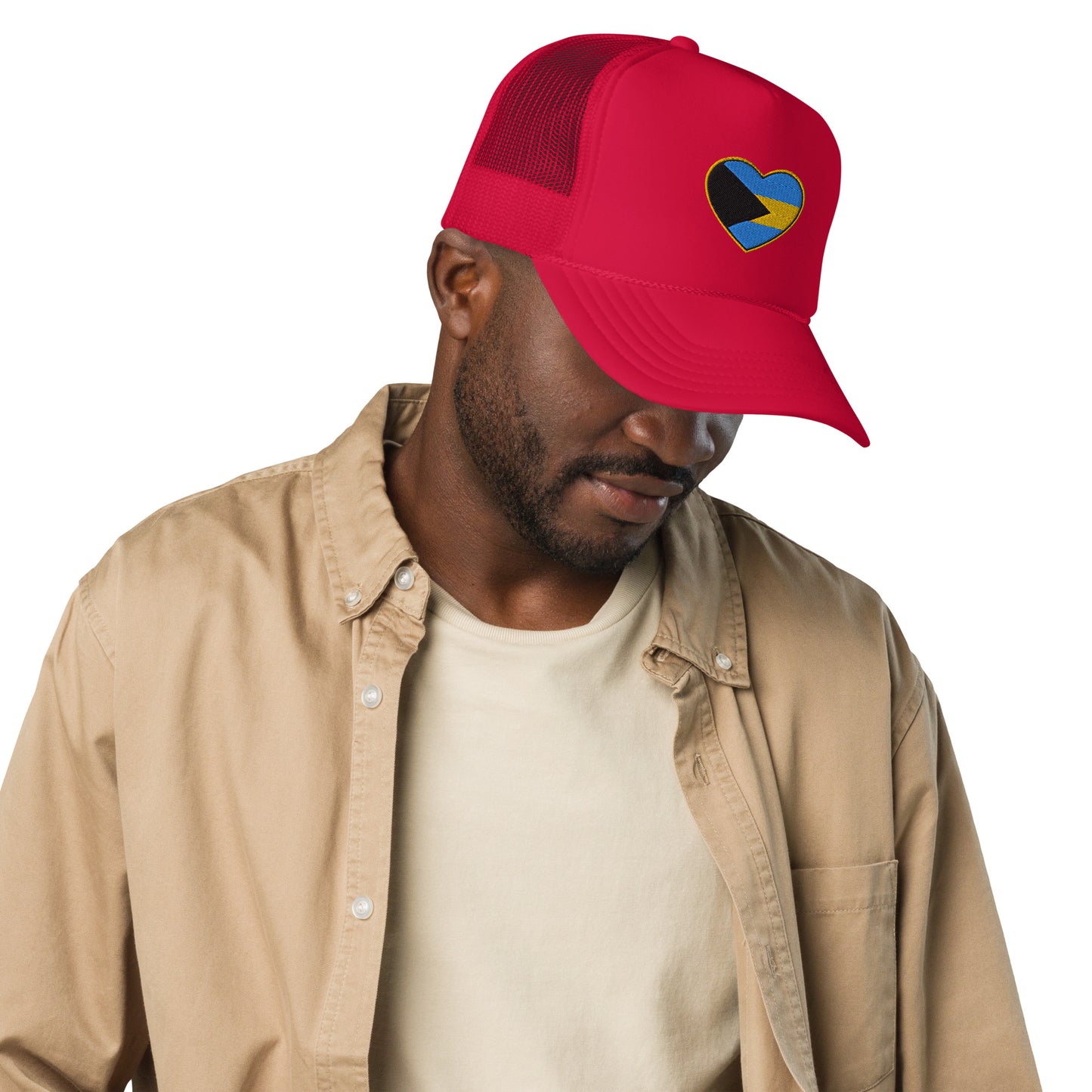 Baheart Embroidered Foam trucker hat