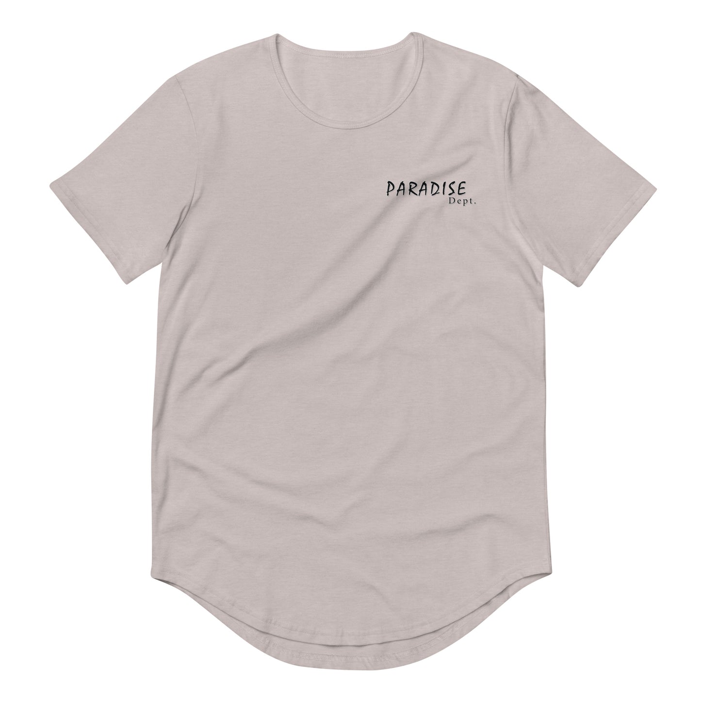 Paradise Dept. Curved Hem T-Shirt