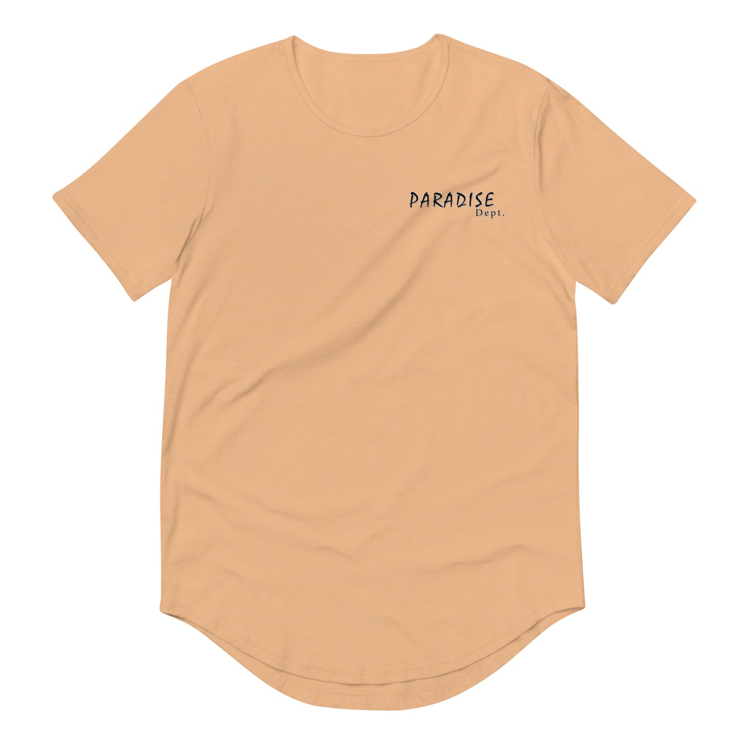 Paradise Dept. Curved Hem T-Shirt