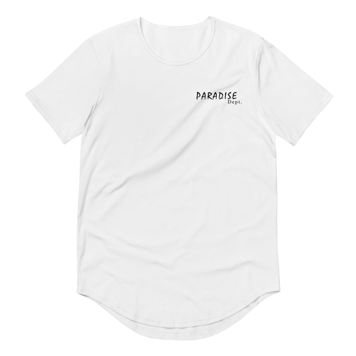 Paradise Dept. Curved Hem T-Shirt