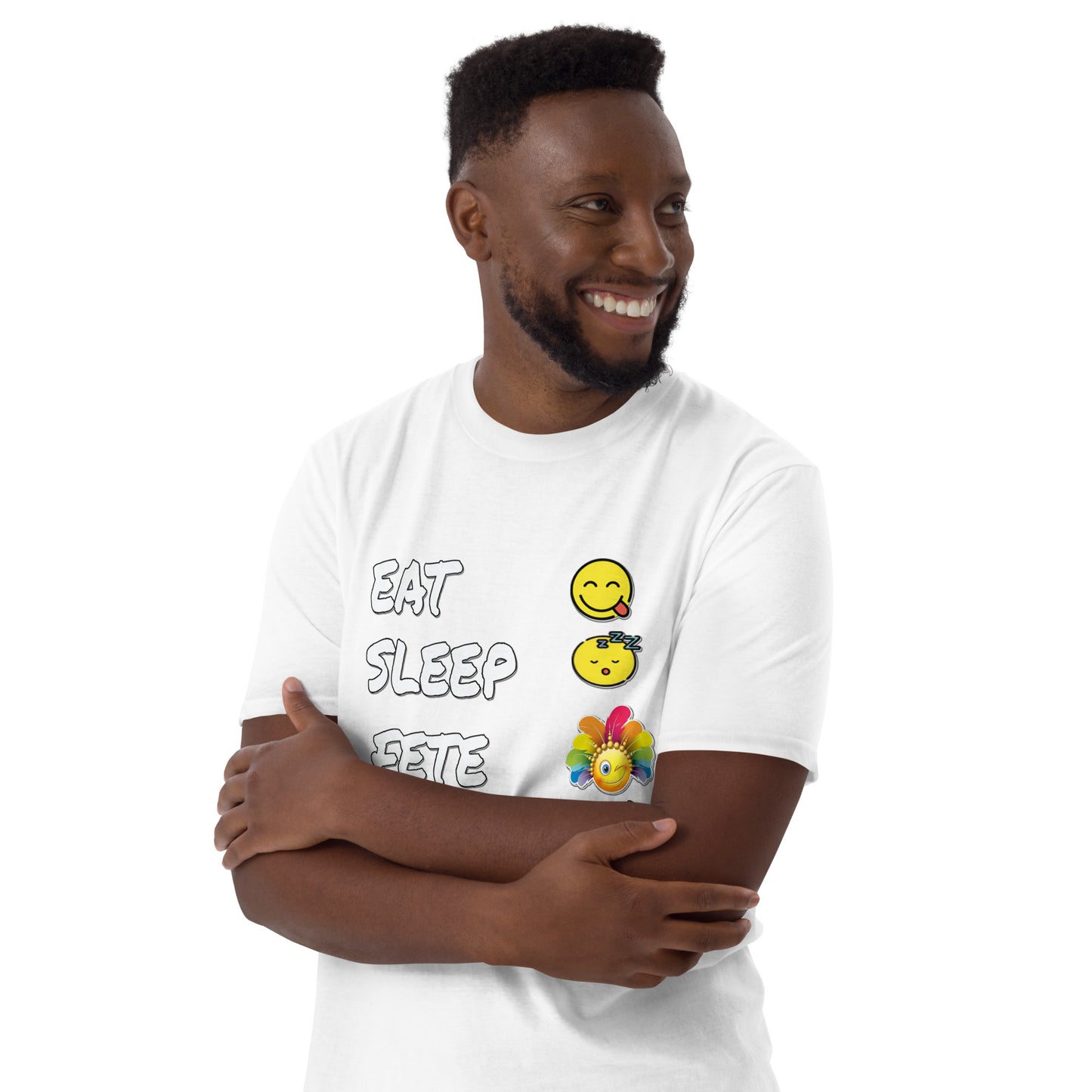 Eat.Sleep.Fete.Repeat. Short-Sleeve Unisex T-Shirt