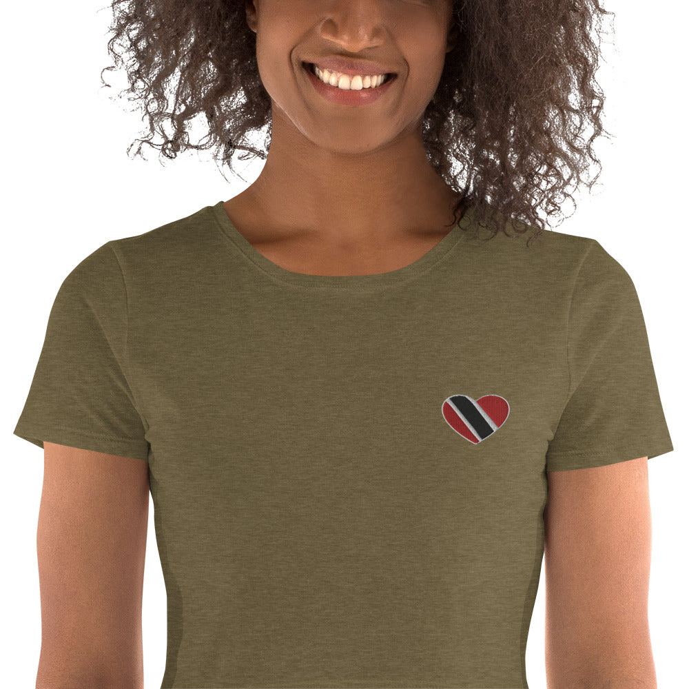 Triniheart Women’s Crop Tee