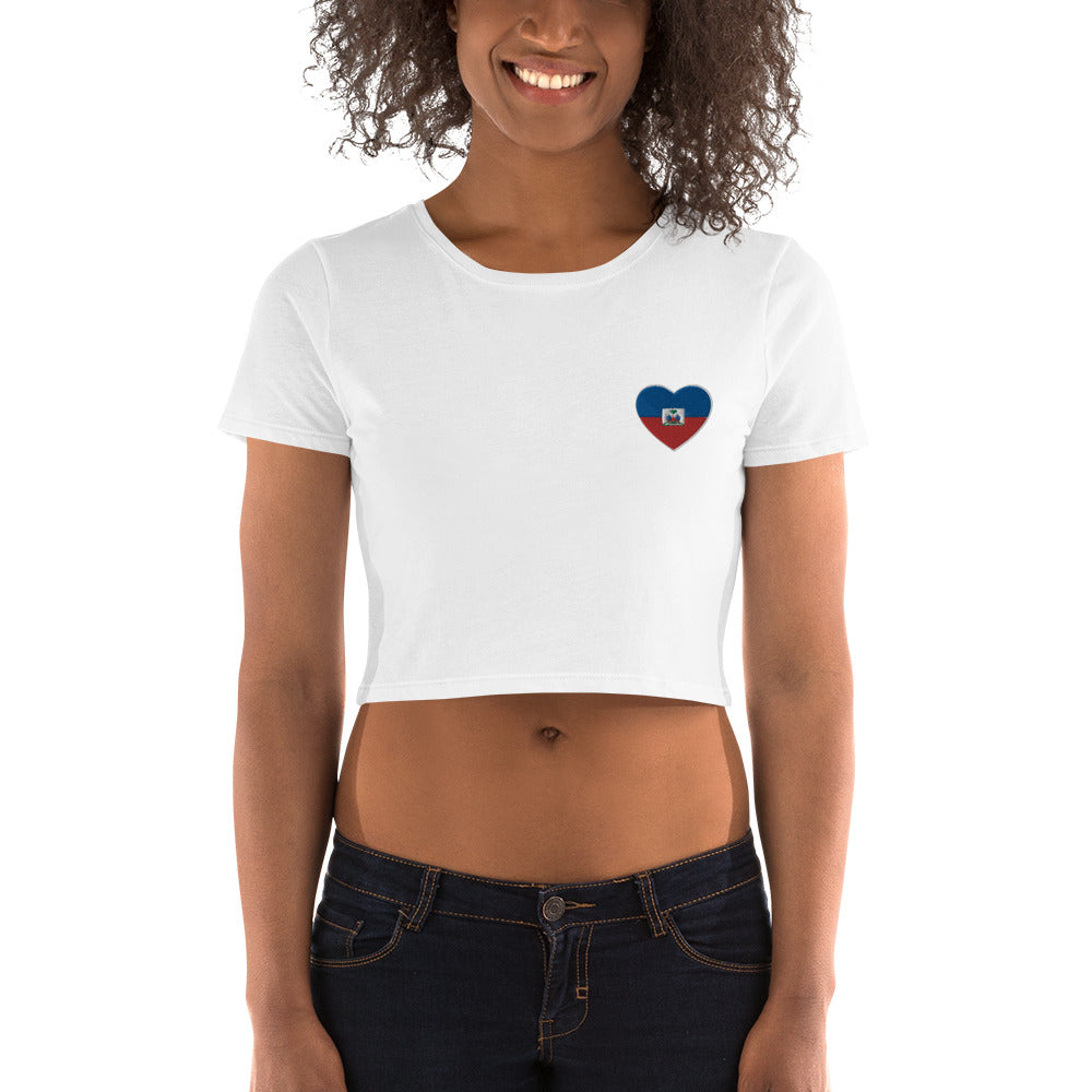 Haitiheart Women’s Crop Tee
