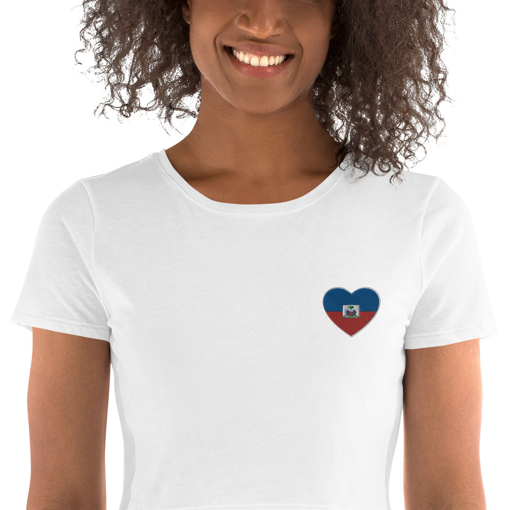Haitiheart Women’s Crop Tee