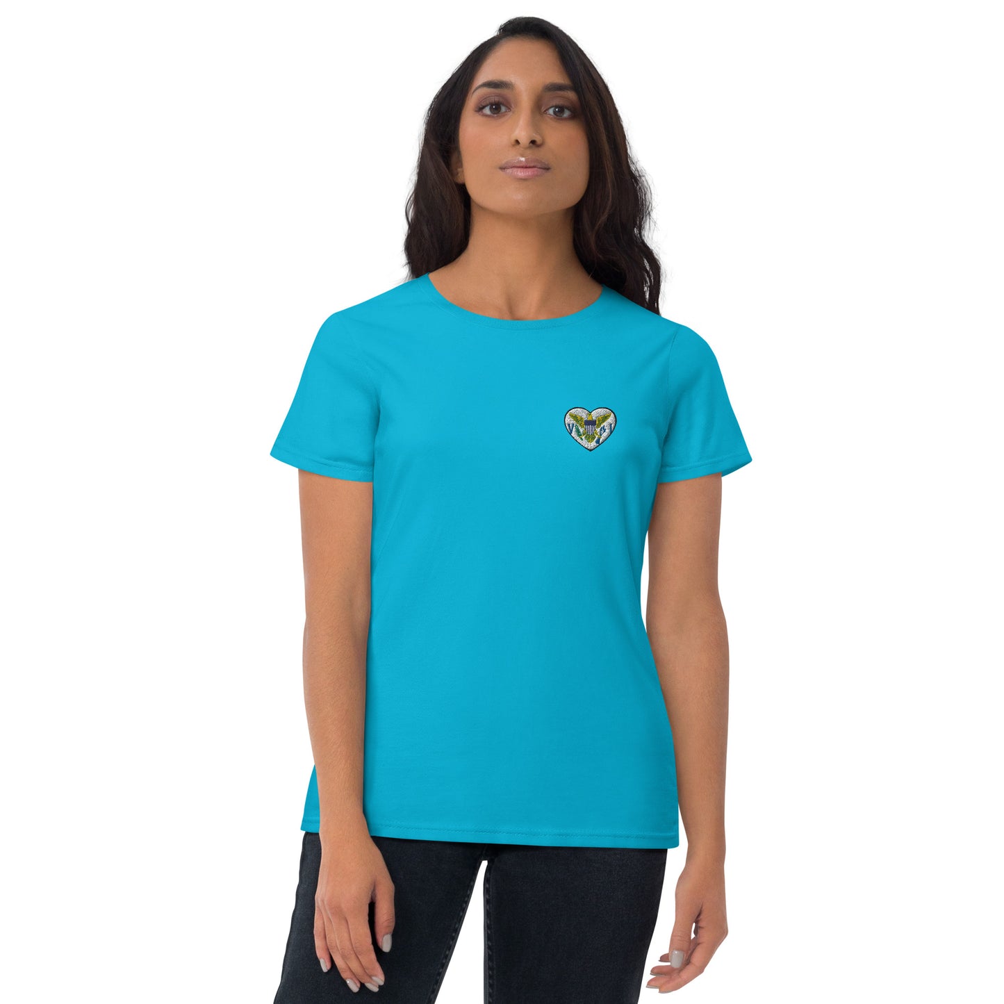 USVI Island Baby women's short sleeve t-shirt