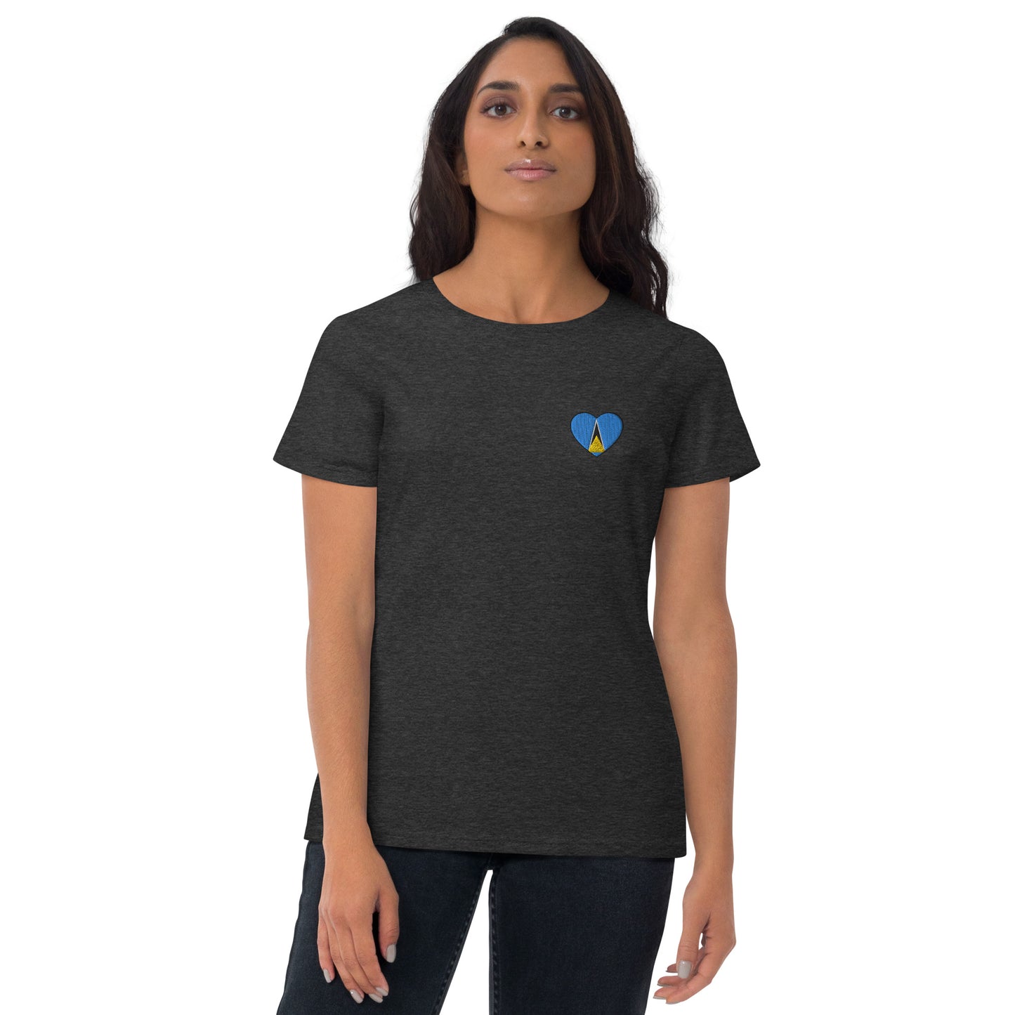 St. Lucian women's short sleeve t-shirt