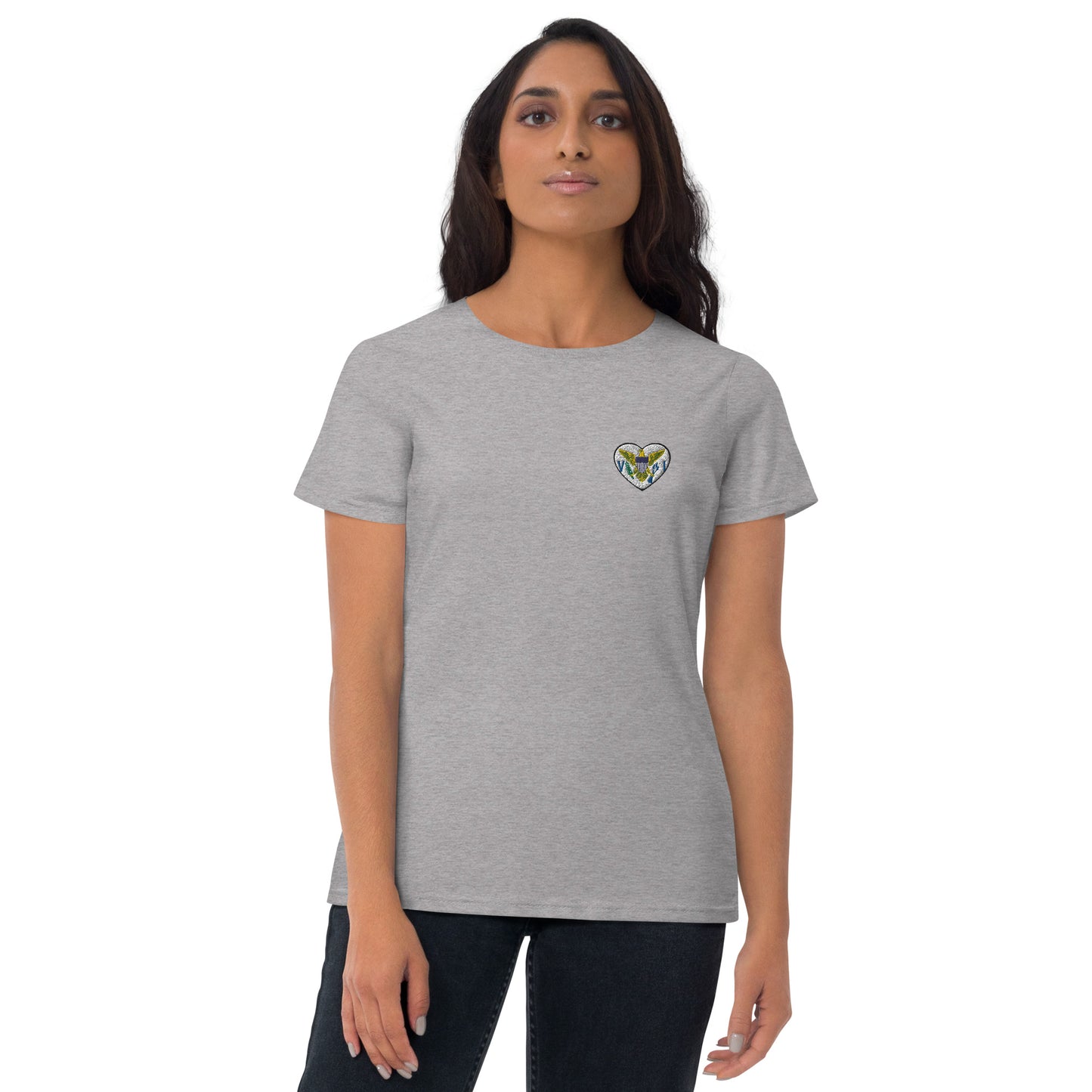 USVI Island Baby women's short sleeve t-shirt