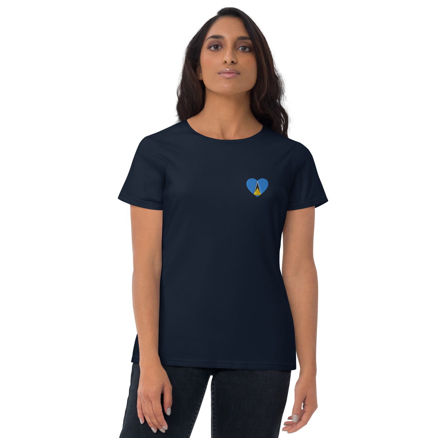 St. Lucian women's short sleeve t-shirt