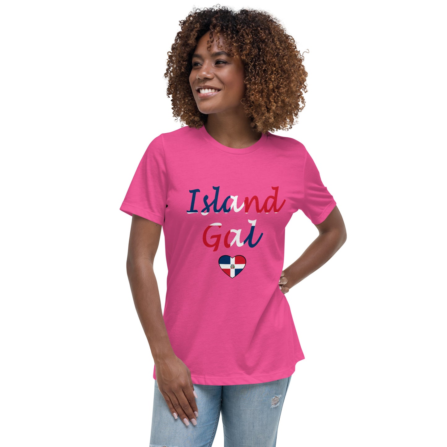 DR Island Gal women's Relaxed T-Shirt