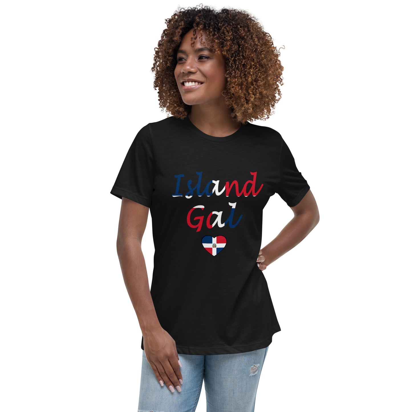 DR Island Gal women's Relaxed T-Shirt