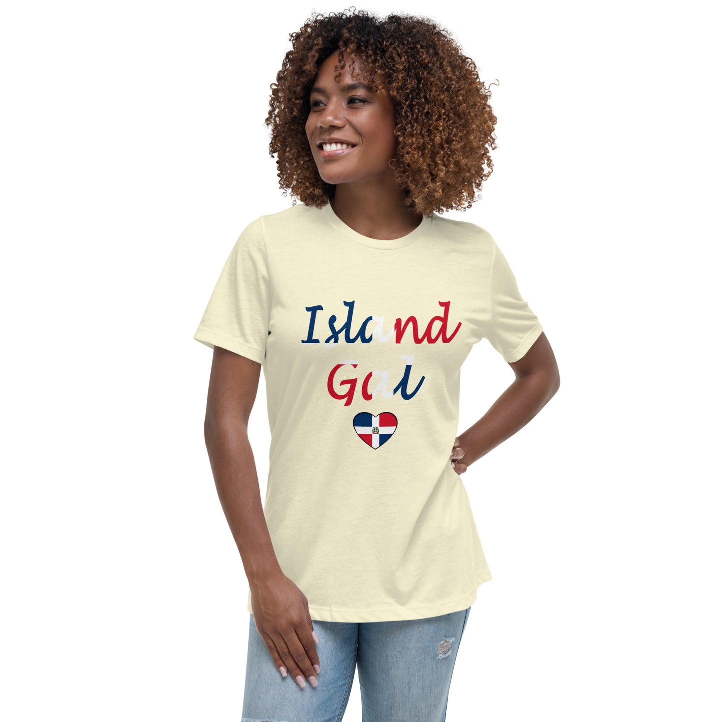 DR Island Gal women's Relaxed T-Shirt