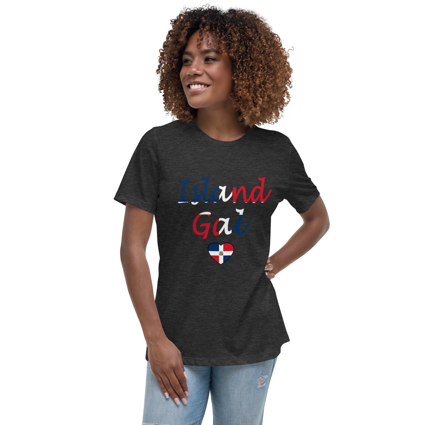 DR Island Gal women's Relaxed T-Shirt