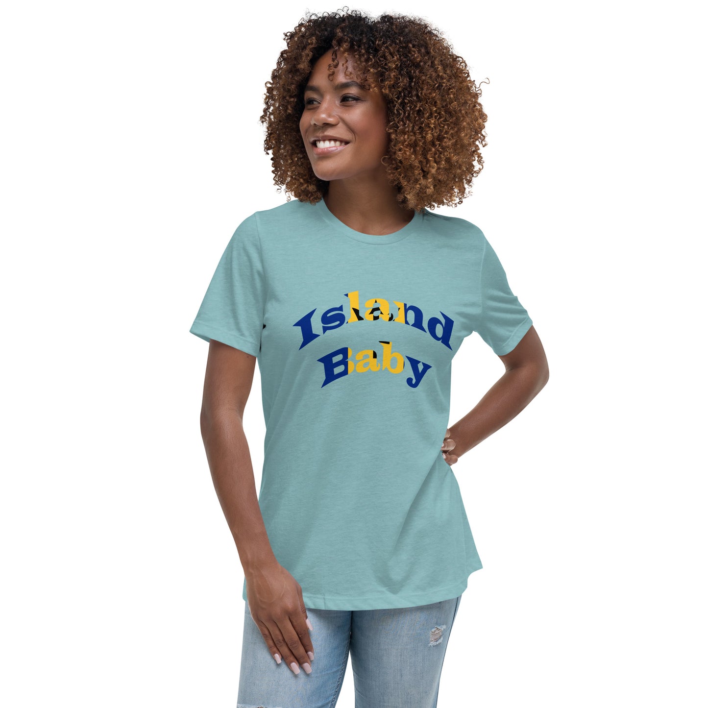 Bajan Island Baby women's Relaxed T-Shirt